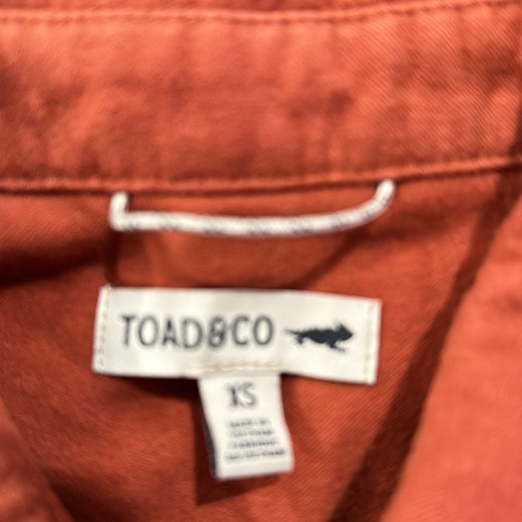 Toad and Company flannel jacket size XS NWOT - Picture 3 of 6